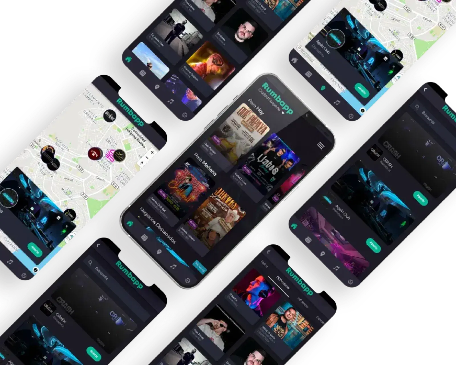 Rumbapp: otra vista