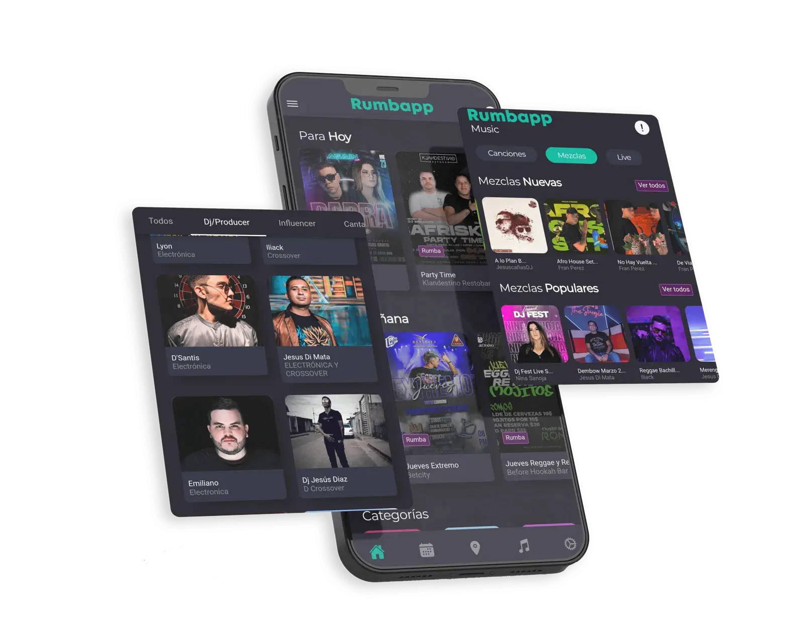 Rumbapp: otra vista