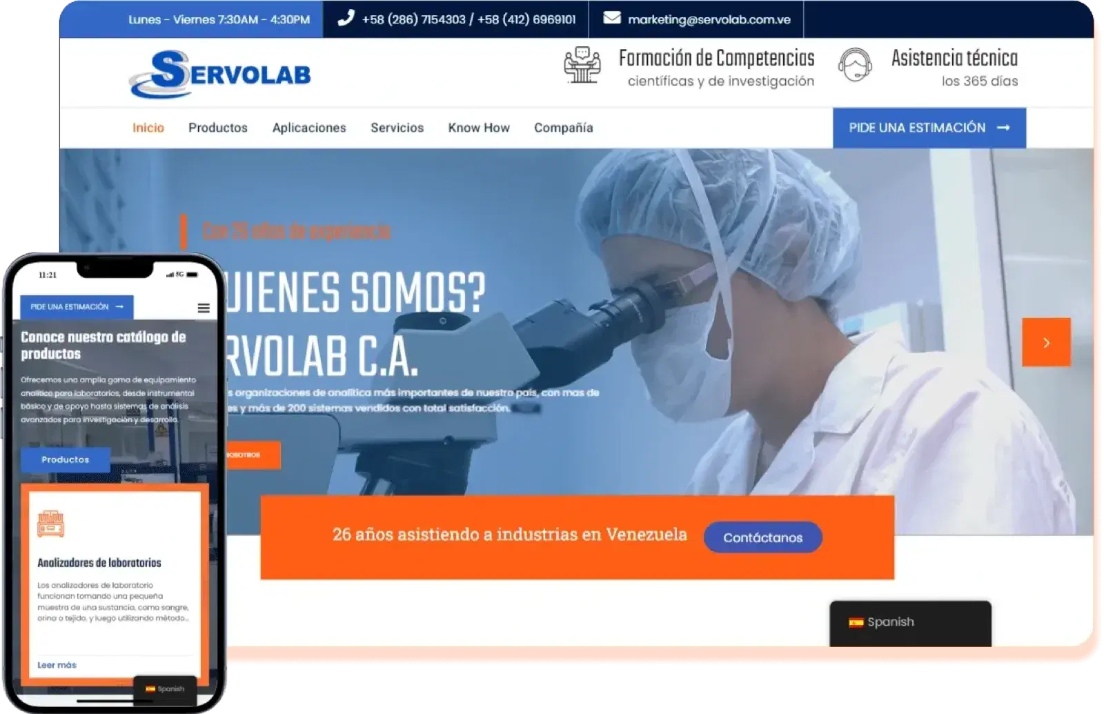 Servolab CA: otra vista